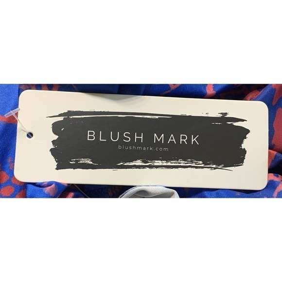 New Strapless Dress Women Sexy Off Shoulder Beach Sz L Blue Summer Vacation - Picture 4 of 7